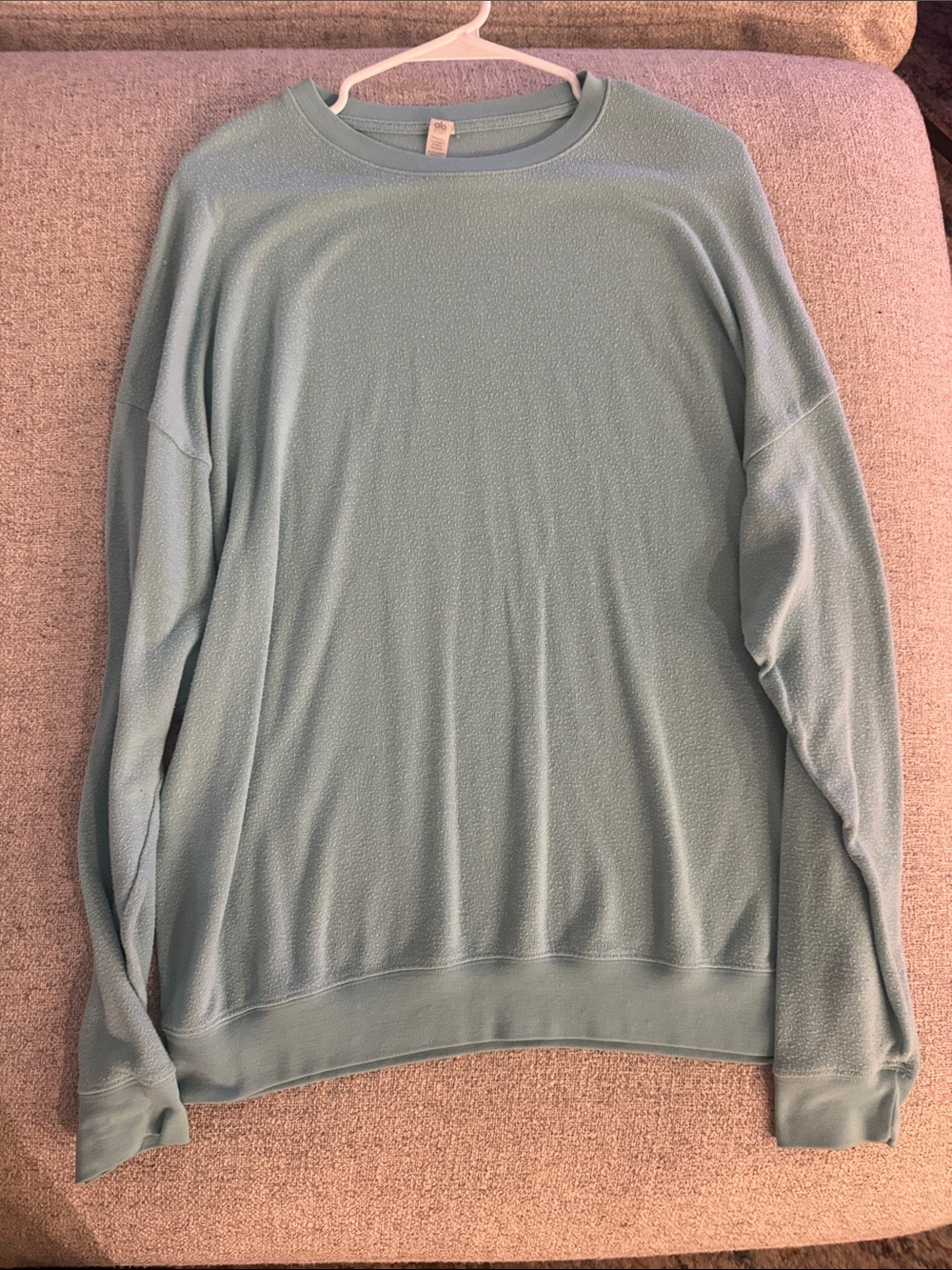 Women’s Lightweight Crewneck Sweater - Seafoam Blue
